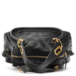 Chloe Navy Leather Paraty 2-Way Bag