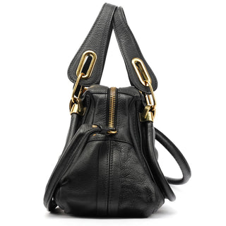 Chloe Navy Leather Paraty 2-Way Bag