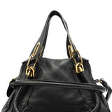 Chloe Navy Leather Paraty 2-Way Bag