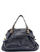 Chloé Navy Leather Paraty 2-Way Crossbody Bag