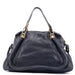 Chloé Navy Leather Paraty 2-Way Crossbody Bag