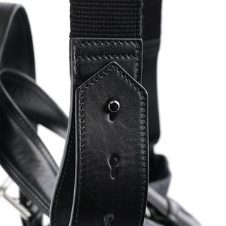 Chloe Navy Leather Quilted 2-Way Tote Bag