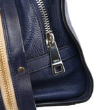 Chloe Navy Leather Tote Bag