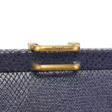 Chloé Navy Lizard Embossed Mini Handbag