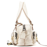 Chloé Off-White Lambskin Betty Shoulder Bag