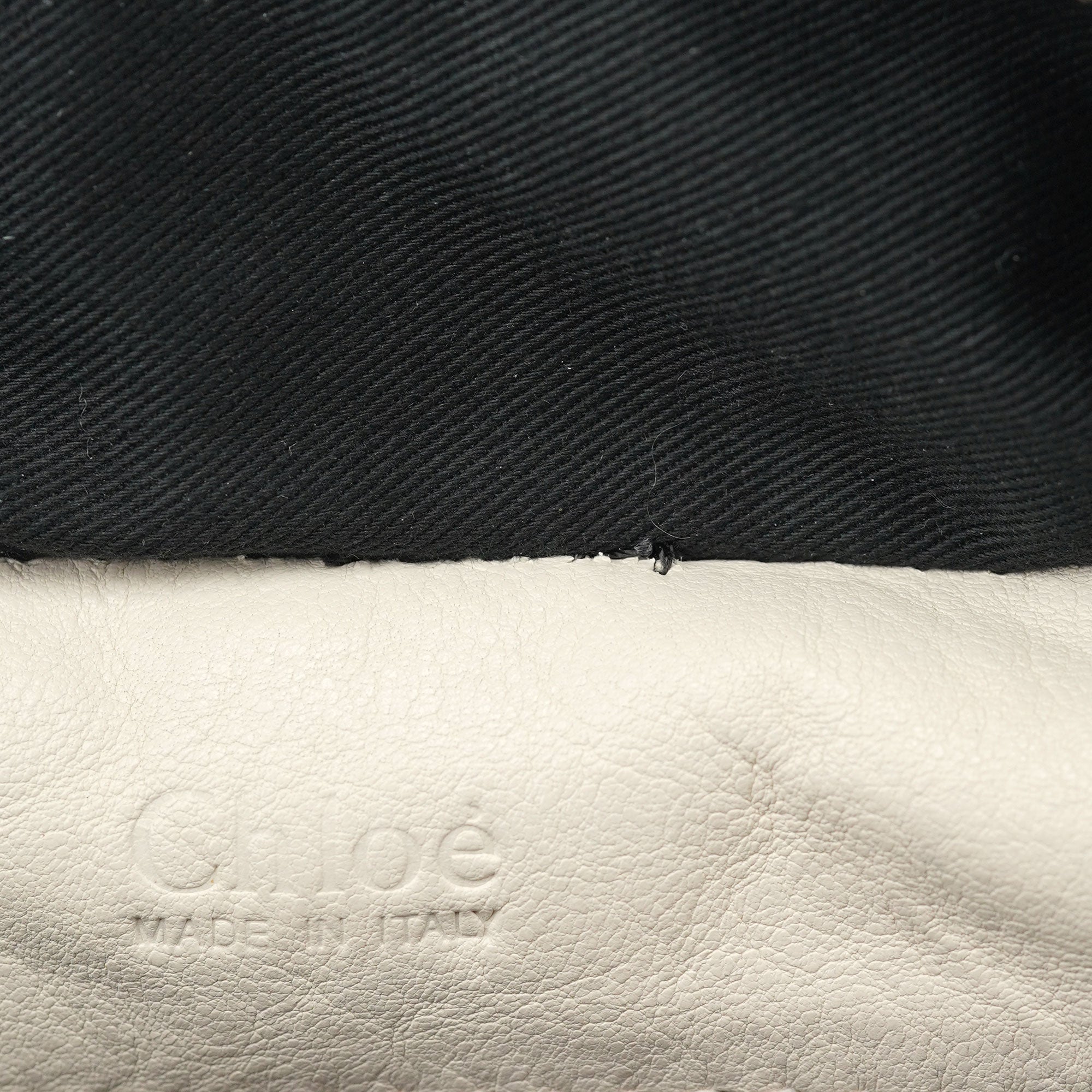 Chloé Off-White Lambskin Betty Shoulder Bag