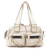 Chloé Off-White Lambskin Betty Shoulder Bag