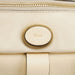 Chloé Off-White Lambskin Leather Tote Bag