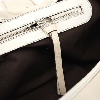 Chloé Off-White Leather Kerala Shoulder Bag