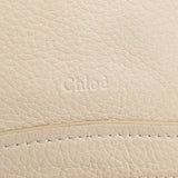 Chloé Sac deux portés Paraty en cuir blanc cassé