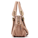 Chloé Old Rose Leather Paraty 2-Way Shoulder Bag