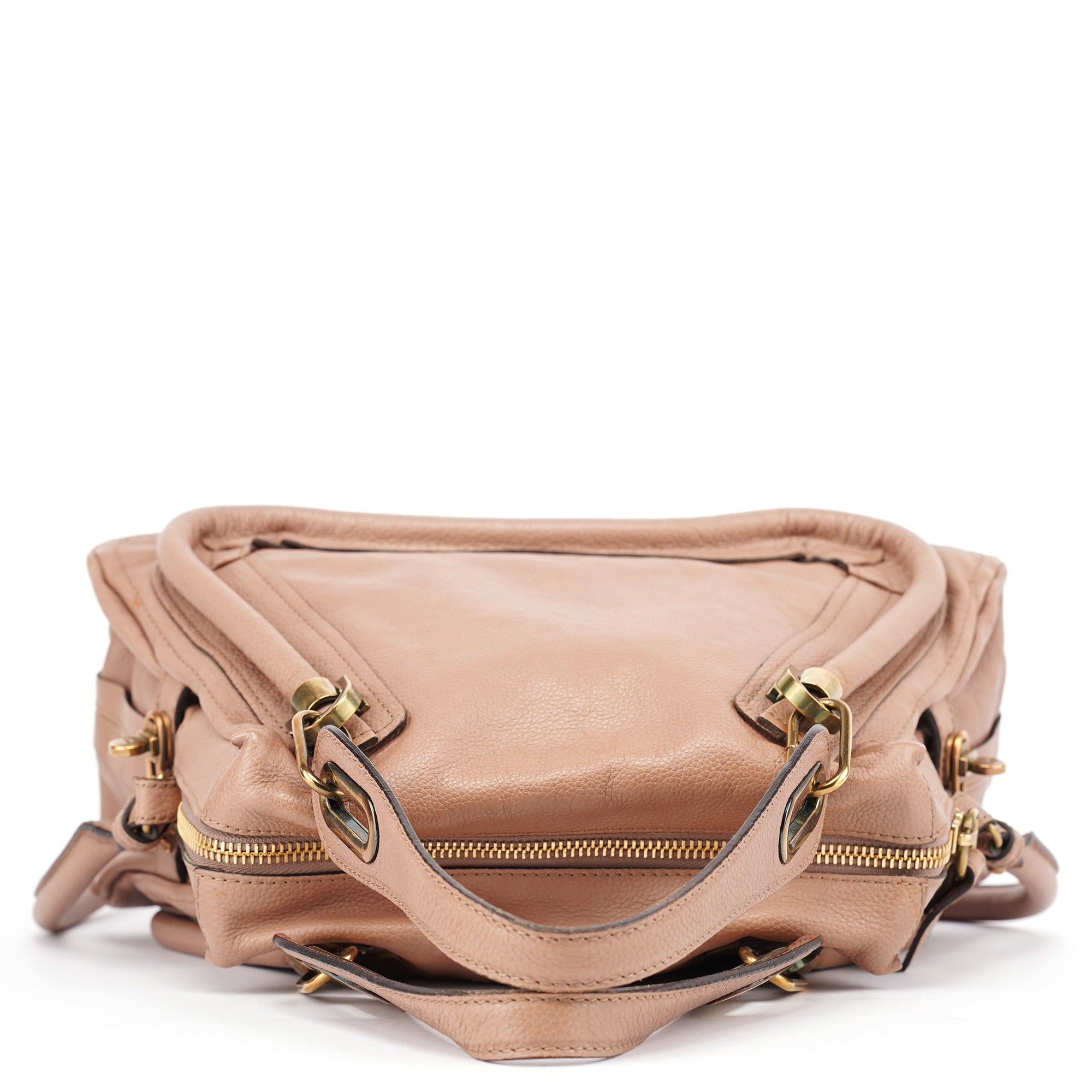 Chloé Old Rose Leather Paraty 2-Way Shoulder Bag