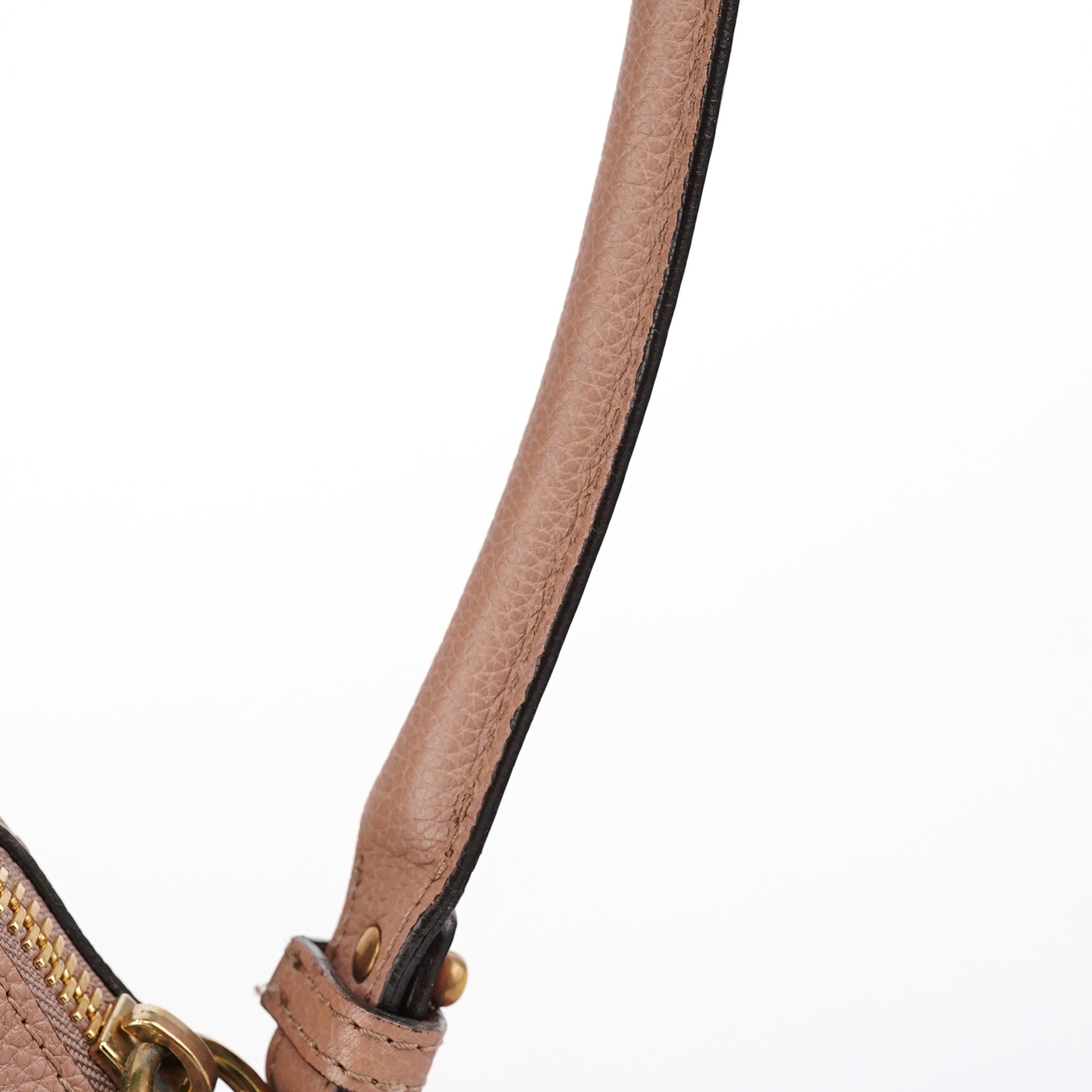 Chloé Old Rose Leather Paraty 2-Way Shoulder Bag