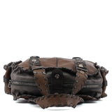 Chloé Olive Green Leather Silverado Shoulder Bag