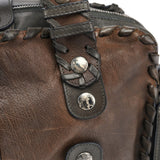 Chloé Olive Green Leather Silverado Shoulder Bag