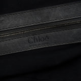 Chloé Olive Green Leather Silverado Shoulder Bag
