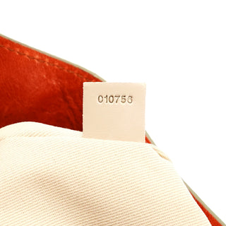 Chloé Orange Leather Bay Crossbody Bag