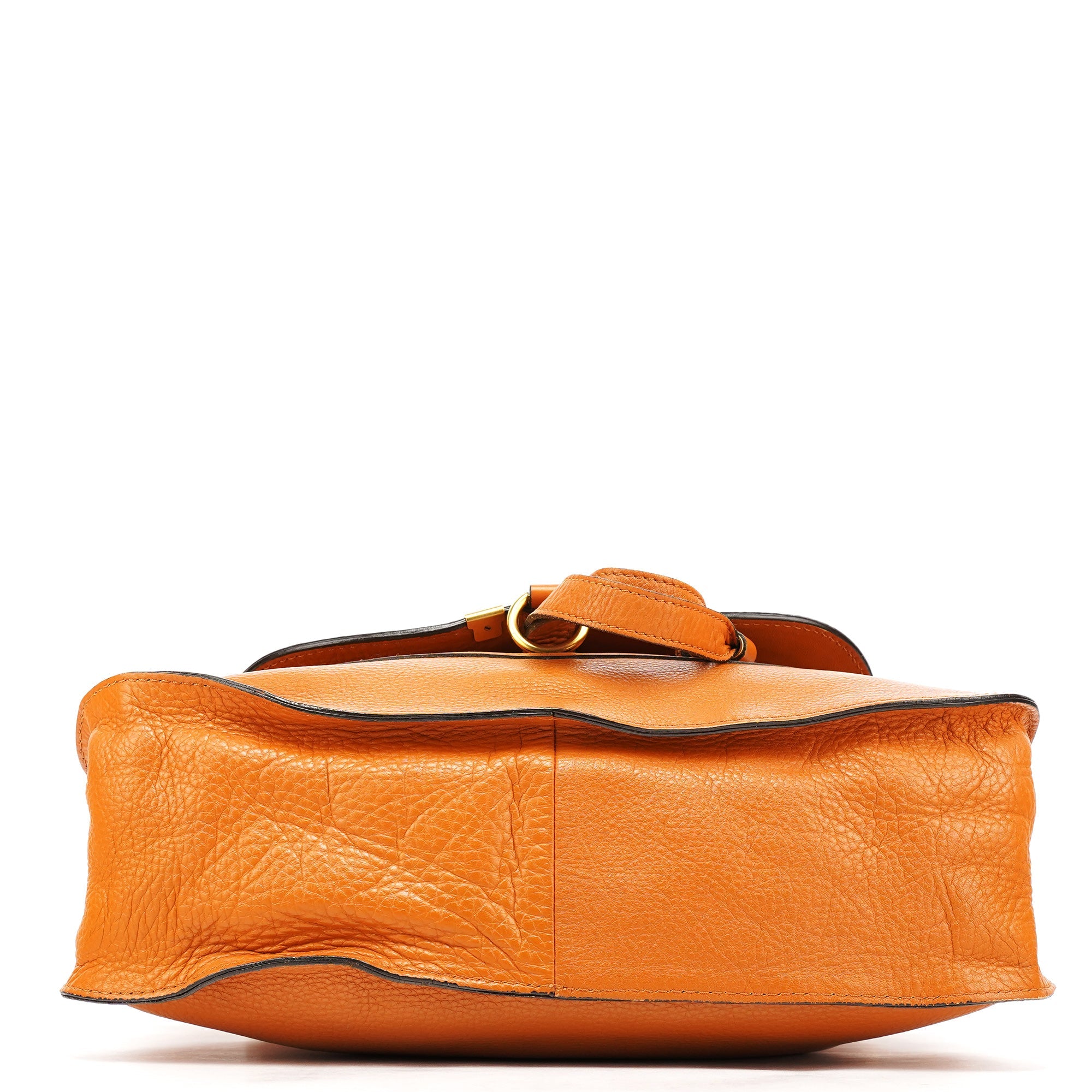Chloe Orange Leather Marcie 2-Way Bag