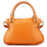 Chloe Orange Leather Marcie 2-Way Bag