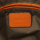 Chloe Orange Leather Marcie 2-Way Bag