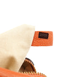 Chloe Orange Leather Paraty 2-Way Bag