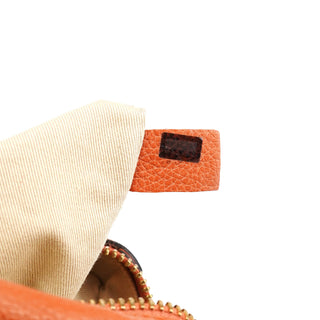 Chloe Orange Leather Paraty 2-Way Bag