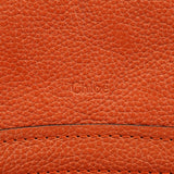 Chloe Orange Leather Paraty 2-Way Bag