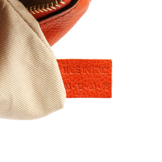 Chloe Orange Leather Paraty 2-Way Bag