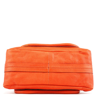 Chloe Orange Leather Paraty 2-Way Bag