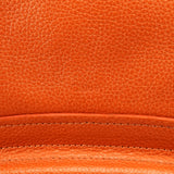 Chloé Sac deux portés Paraty en cuir orange