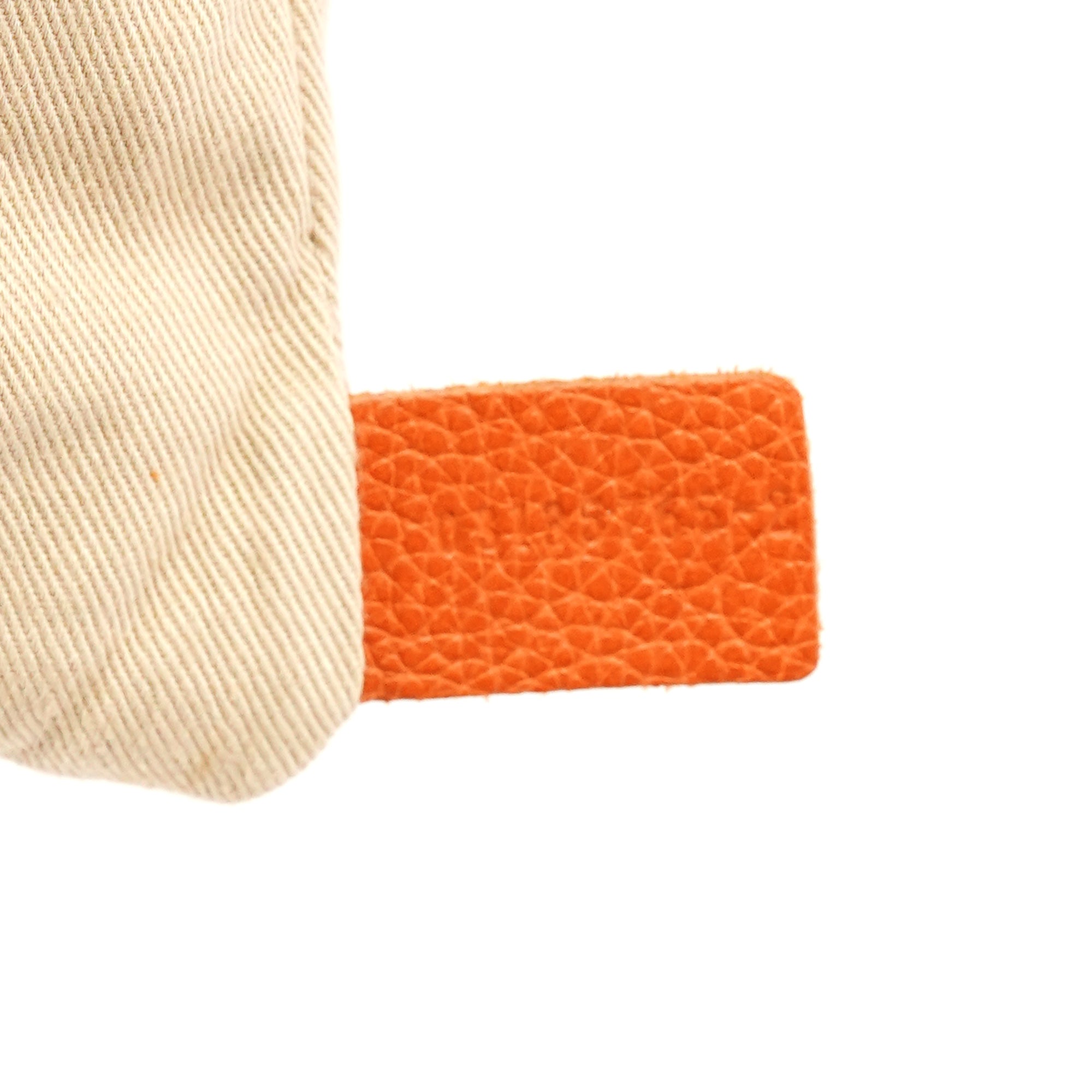 Chloé Sac deux portés Paraty en cuir orange