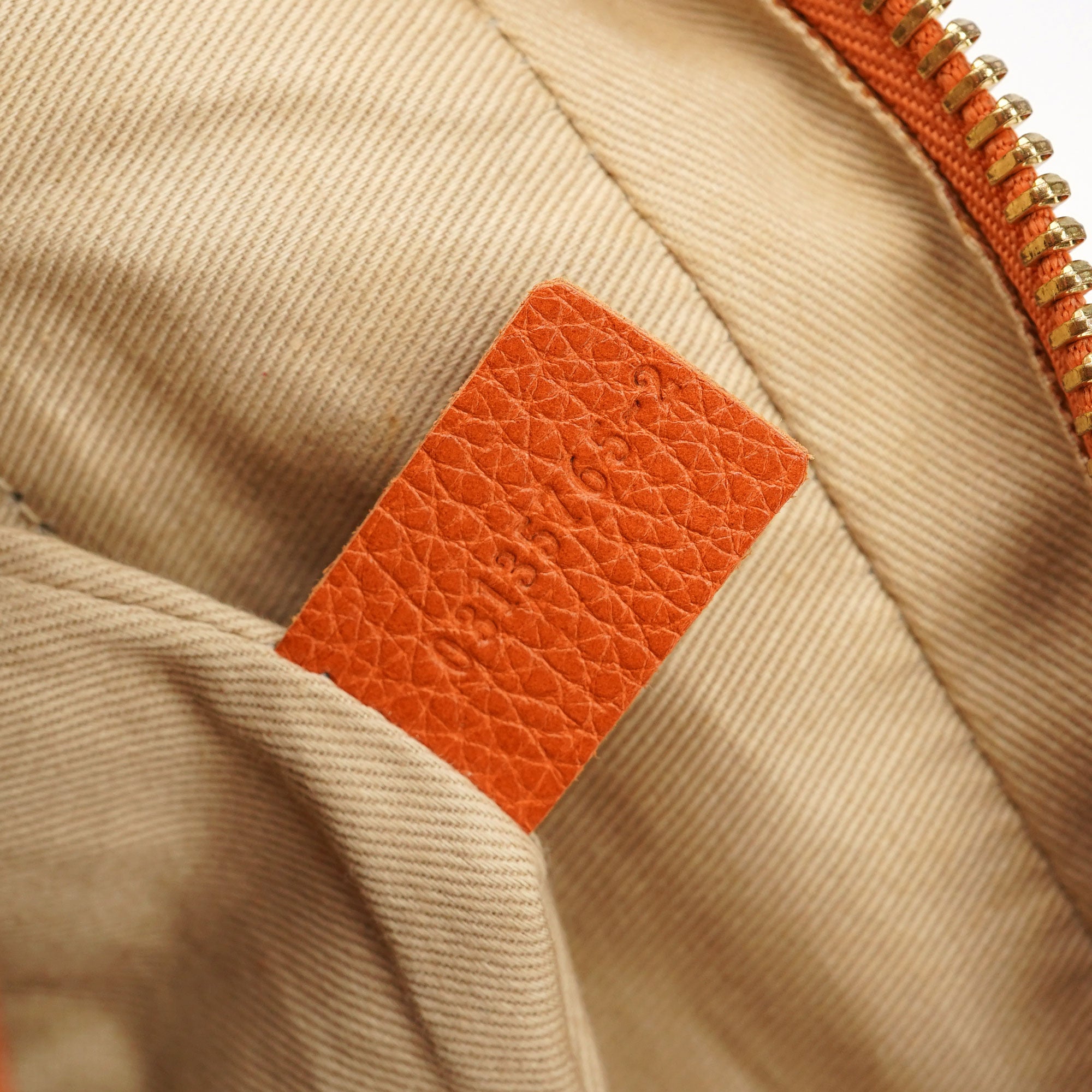 Chloé Orange Leather Paraty 2-Way Shoulder Bag