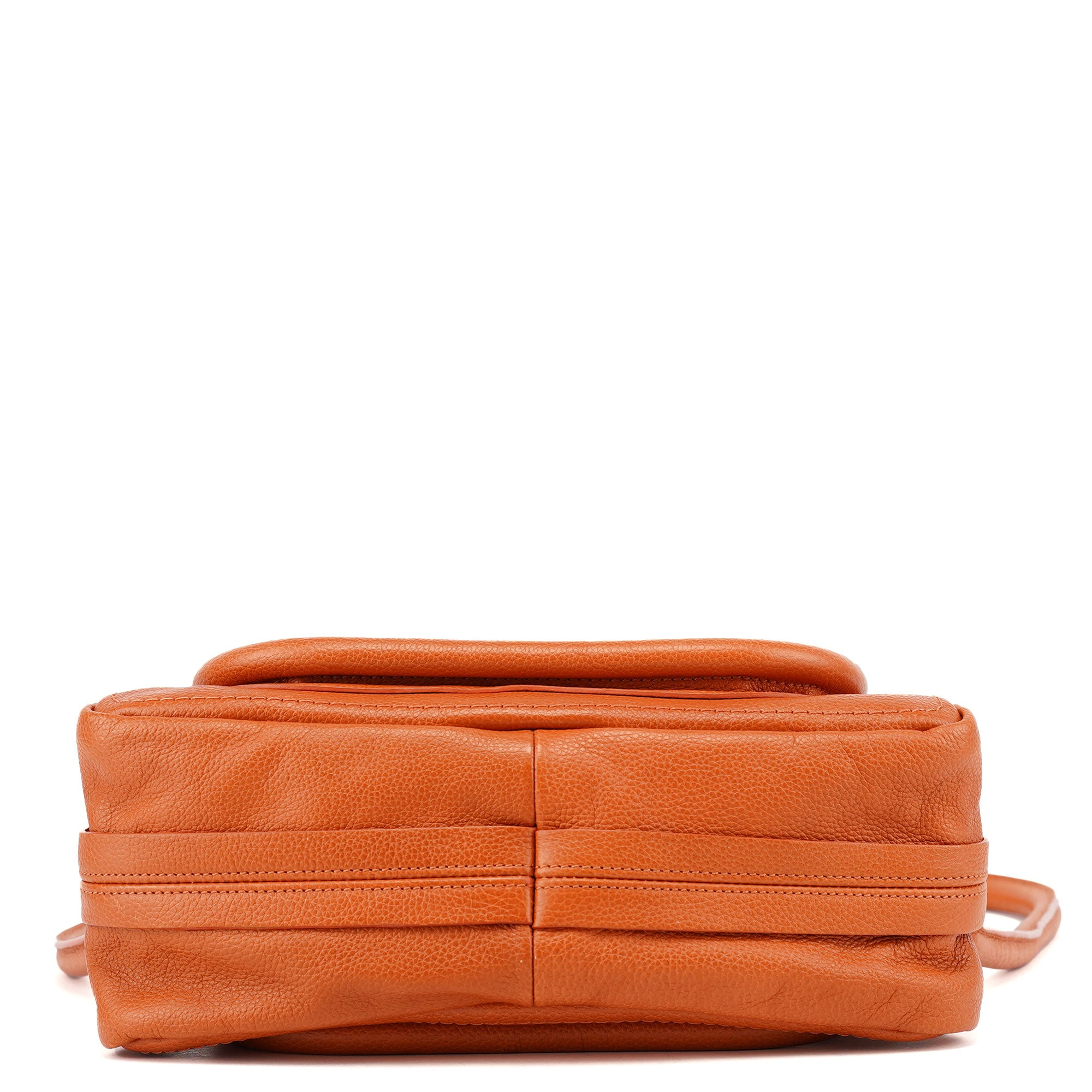 Chloé Orange Leather Paraty 2-Way Shoulder Bag