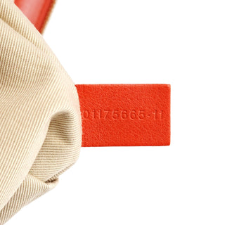 Chloe Orange Leather Suede 2-Way Bag