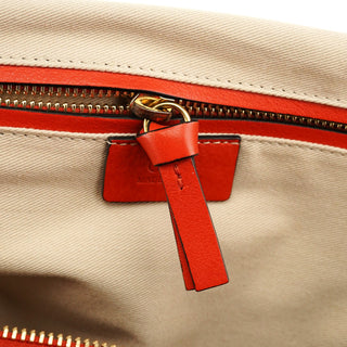 Chloe Orange Leather Suede 2-Way Bag