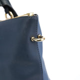 Chloé Pale Blue Leather Bailey Tote Bag
