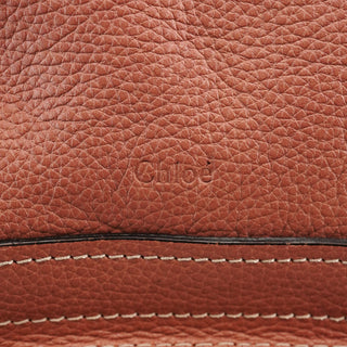 Chloe Pale Pink Leather Paraty 2-Way Bag