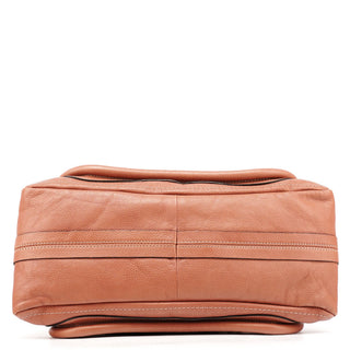 Chloe Pale Pink Leather Paraty 2-Way Bag
