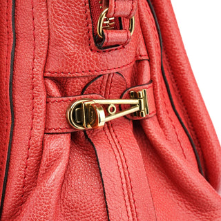 Chloe Pale Red Leather Paraty 2-Way Bag