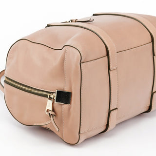 Chloe Pink Beige Leather Madeleine Boston Bag