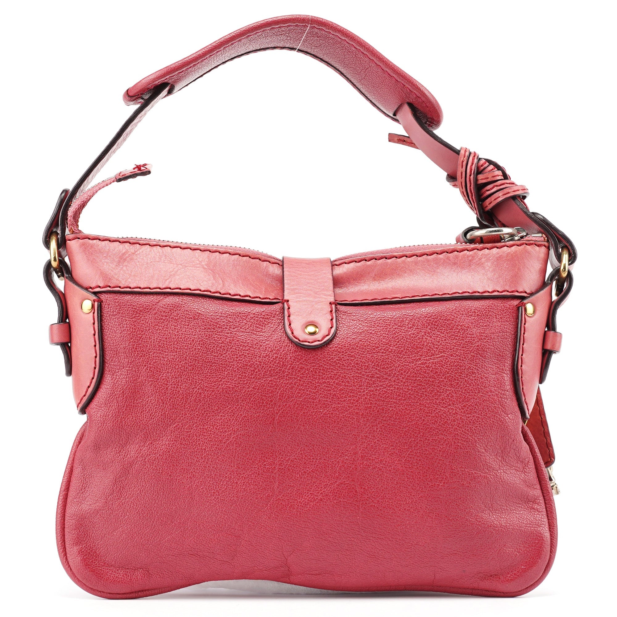 Chloé Pink Lambskin Kerala Shoulder Bag