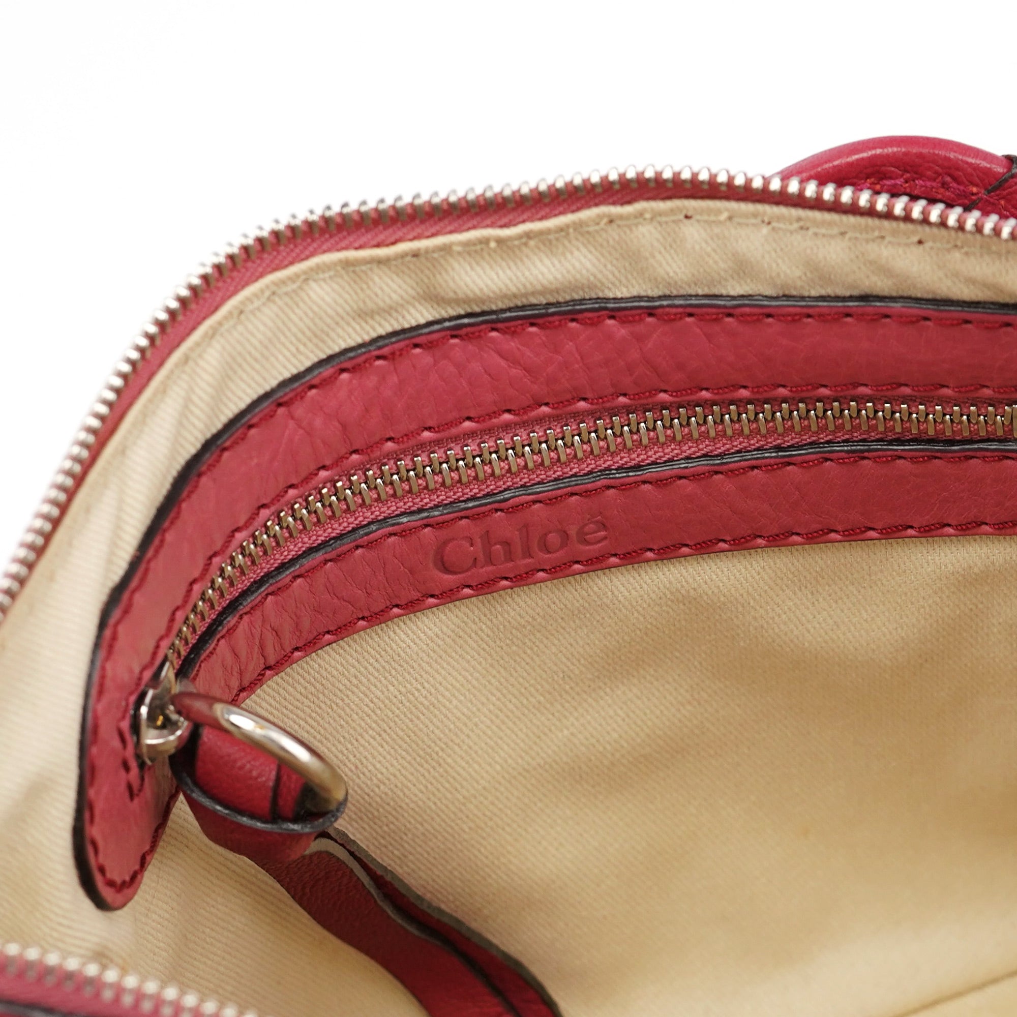 Chloé Pink Lambskin Kerala Shoulder Bag