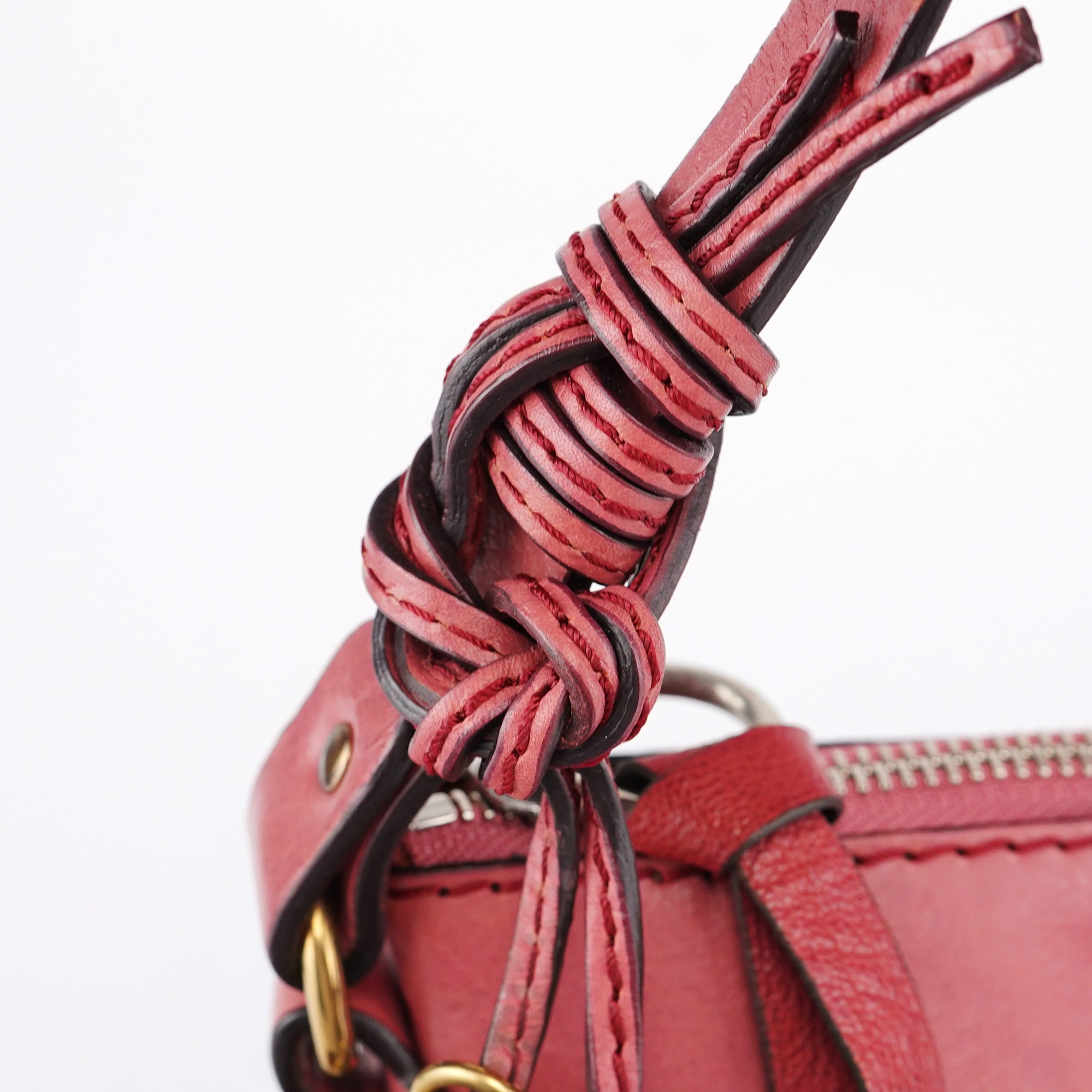 Chloé Pink Lambskin Kerala Shoulder Bag