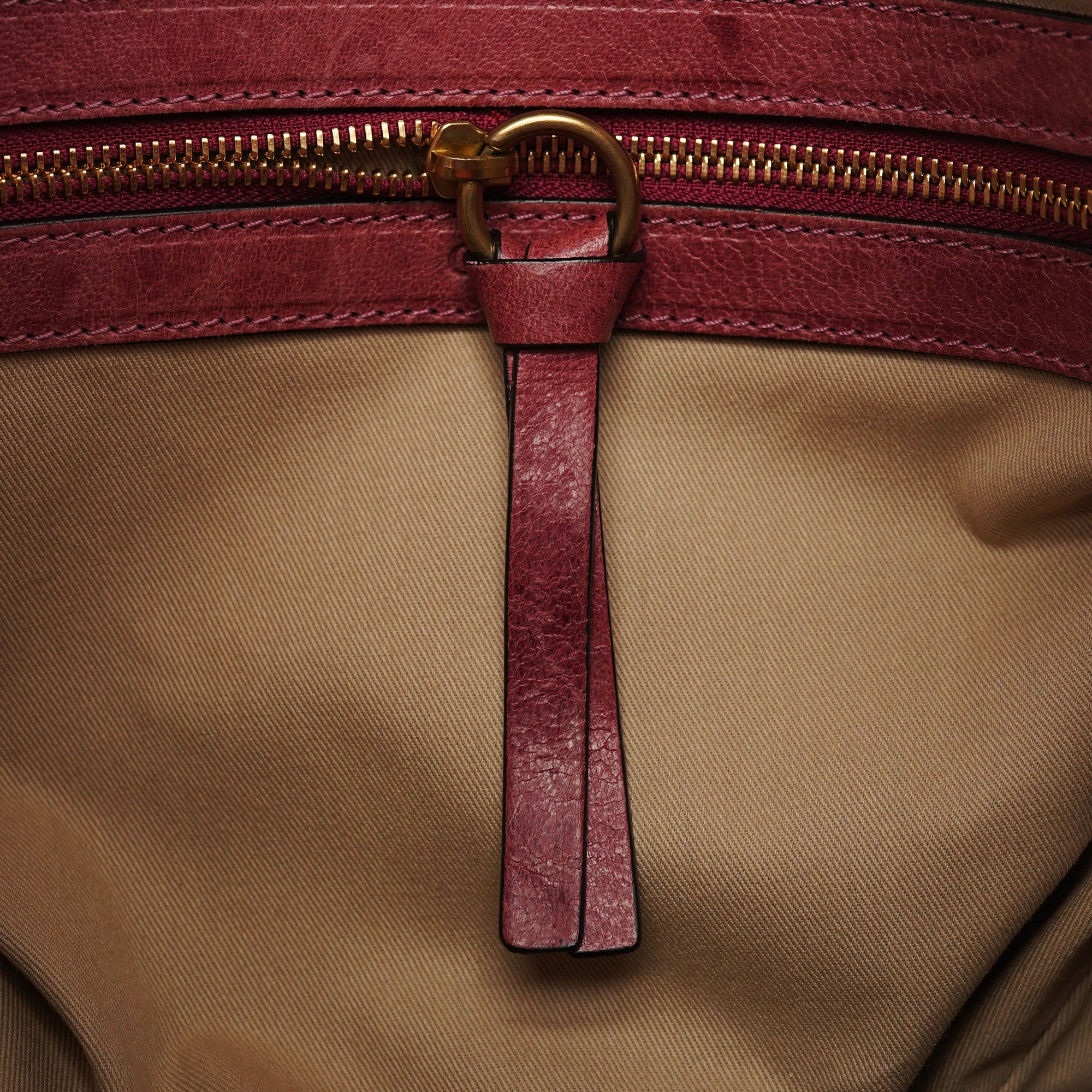 Chloé Pink Leather Héloise Hobo Shoulder Bag