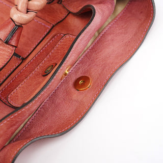 Chloé Pink Leather Héloise Hobo Shoulder Bag