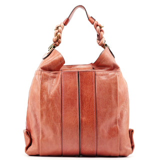 Chloé Pink Leather Héloise Hobo Shoulder Bag