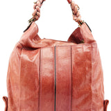 Chloé Pink Leather Héloise Hobo Shoulder Bag
