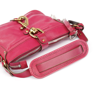 Chloe Pink Leather Kerala Shoulder Bag