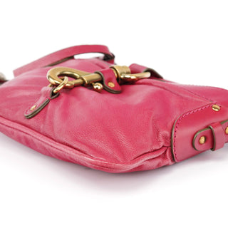 Chloe Pink Leather Kerala Shoulder Bag