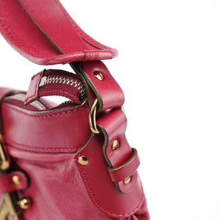 Chloe Pink Leather Kerala Shoulder Bag